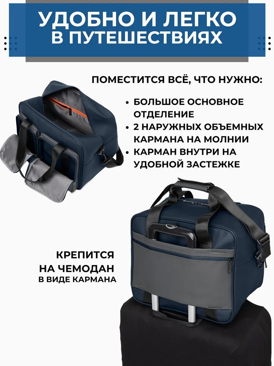 Мини-сумка SAMSONLIGHT полиэстер серый купить,NaN