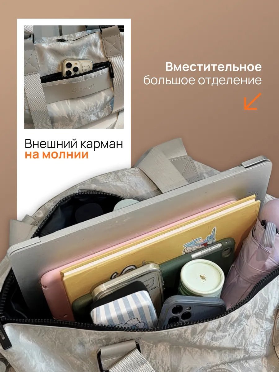 Мини-сумка LIVELIUM текстиль серый купить,NaN