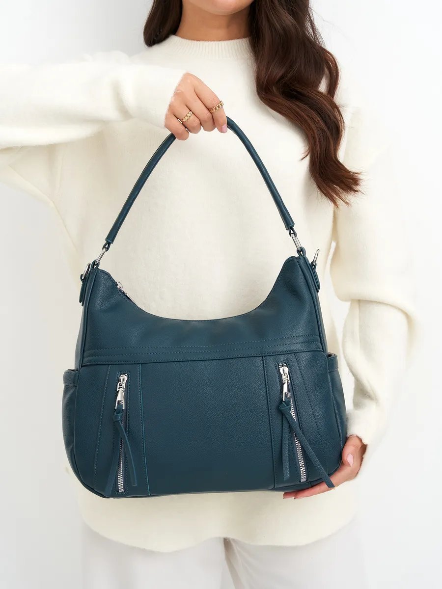 Сумка шоппер ICONIC BAGS экокожа зеленый купить,NaN
