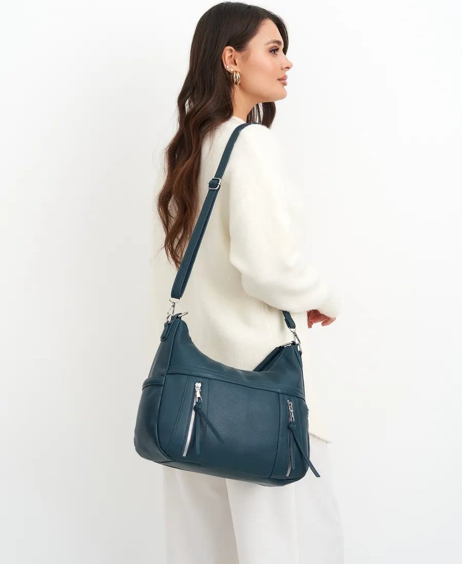Сумка шоппер ICONIC BAGS экокожа зеленый купить,NaN