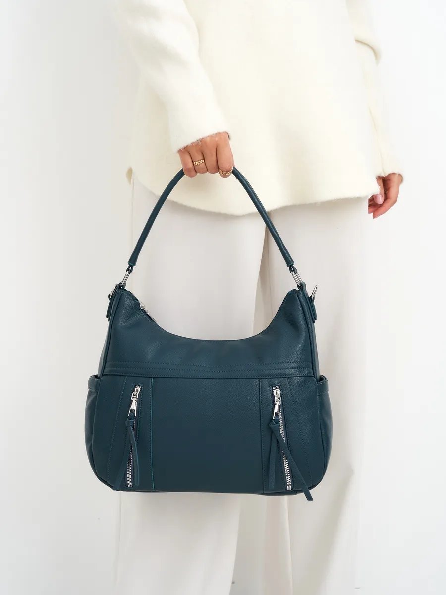 Сумка шоппер ICONIC BAGS экокожа зеленый купить,NaN