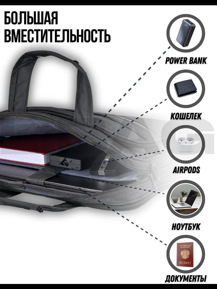 Мини-сумка L.BAG текстиль черный купить,NaN