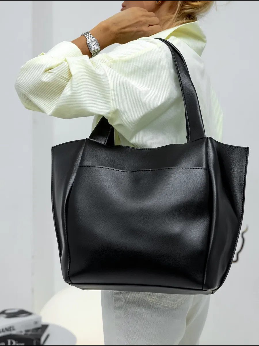 Мини-сумка Eternity Goods экокожа черный купить,NaN