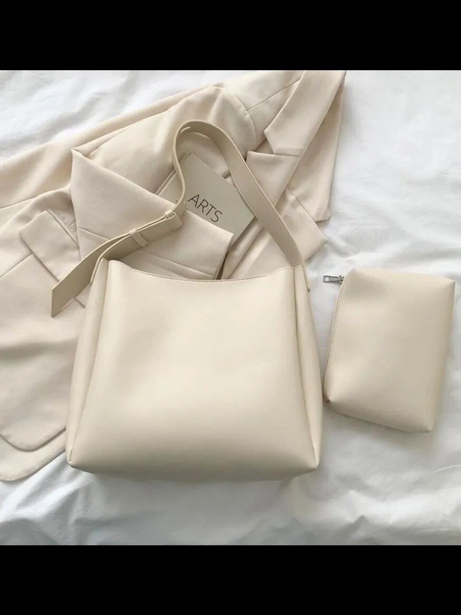 Сумка шоппер Usefull Bags экокожа белый купить,NaN