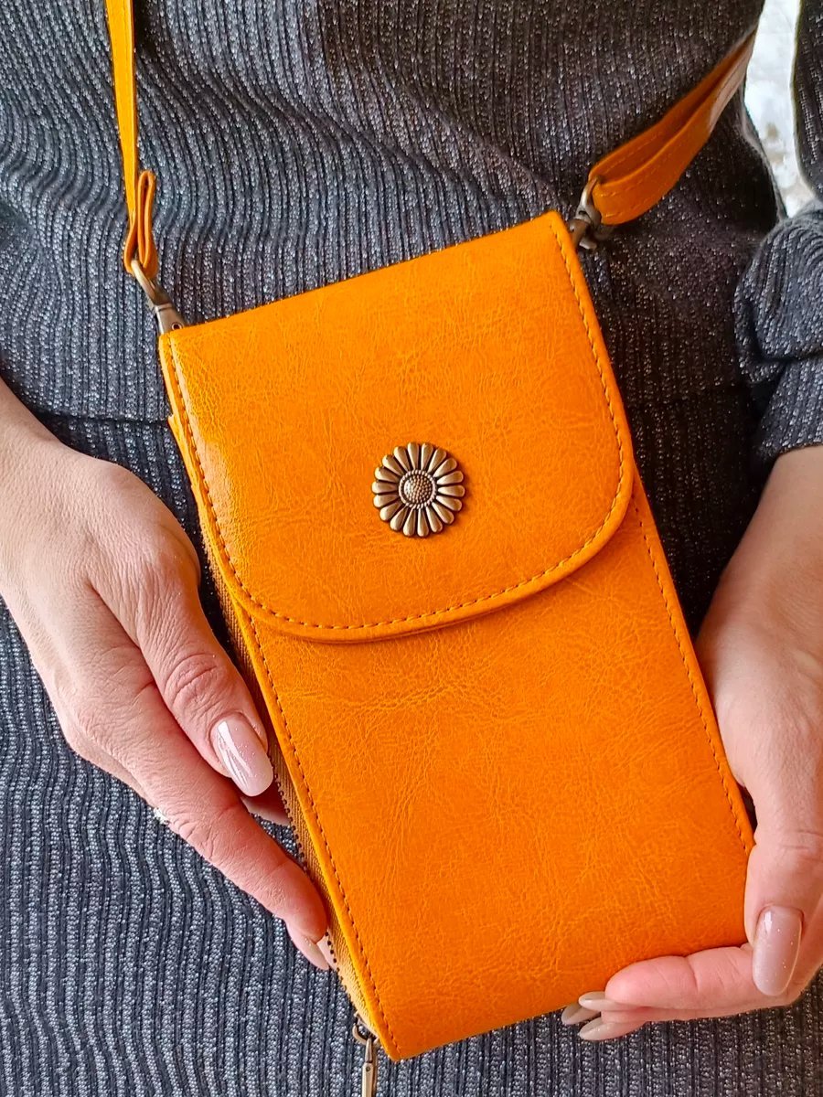 Сумка кросс-боди FashionLucha натуральная кожа желтый купить,NaN