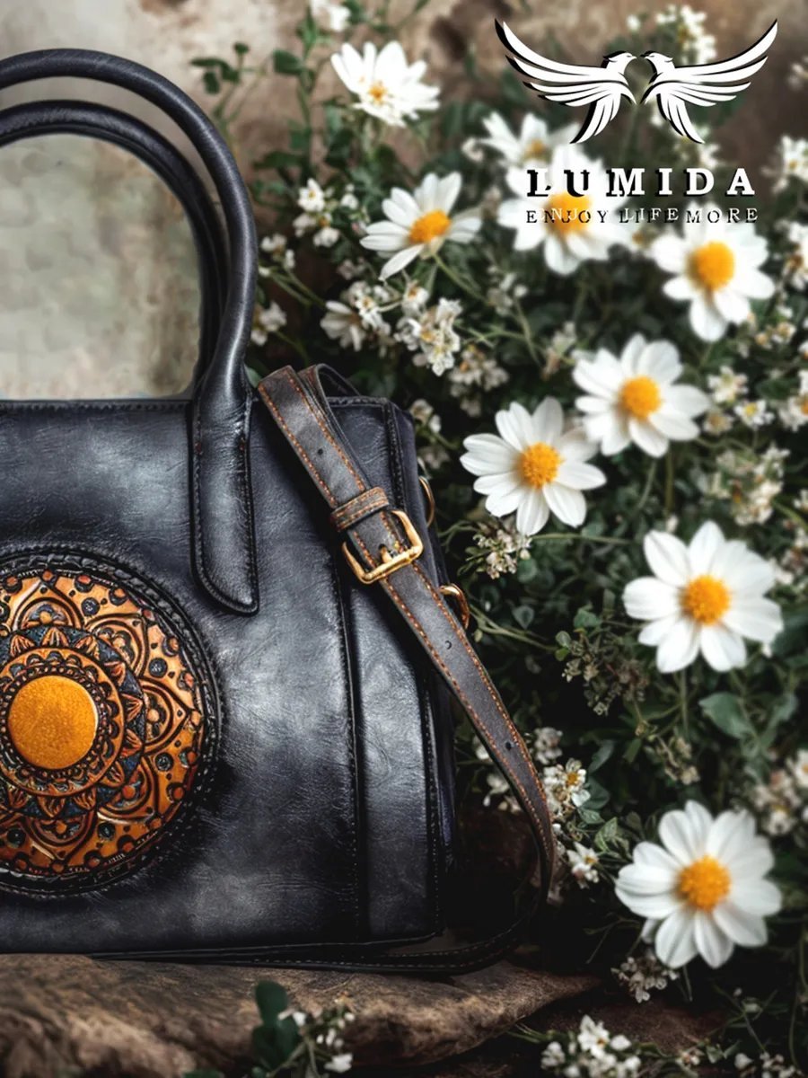 Сумка тоут Lumida натуральная кожа серый купить,NaN