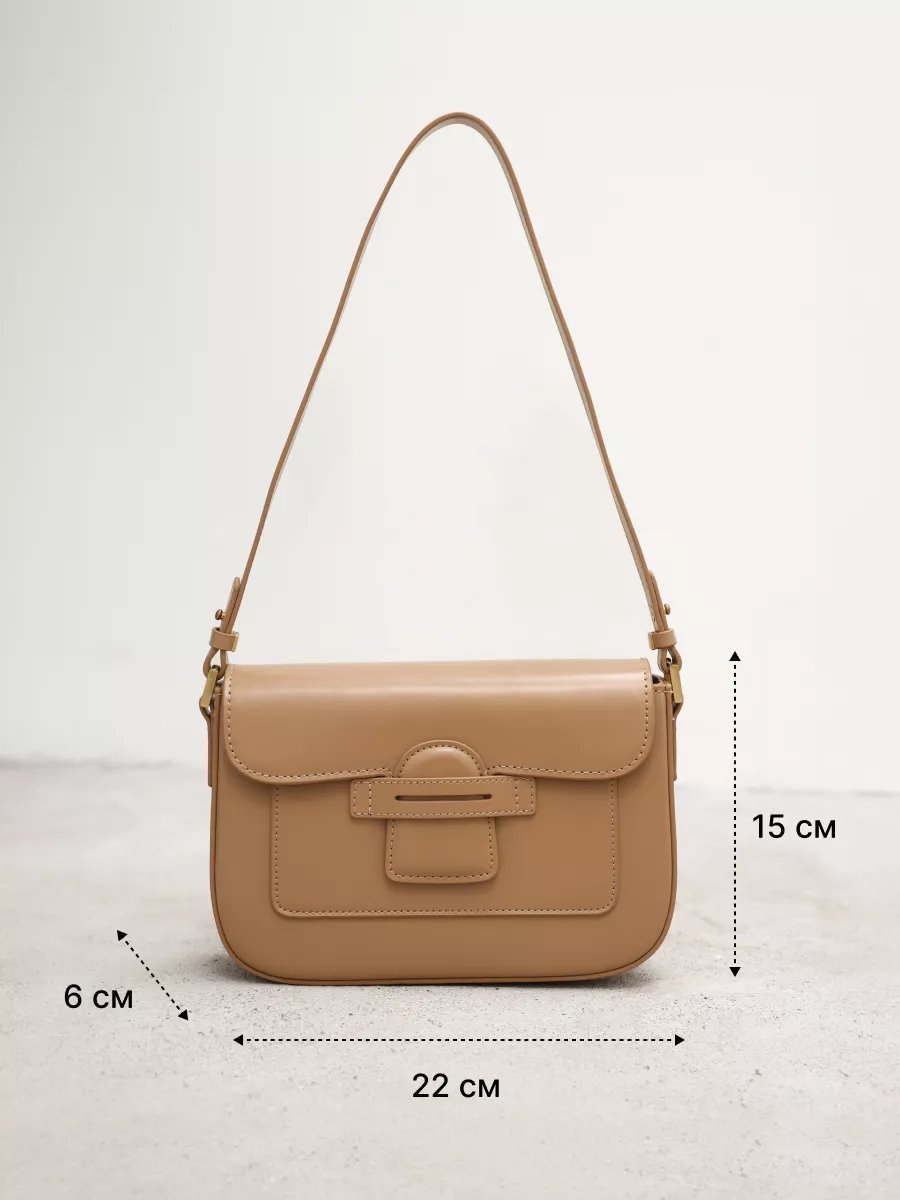 Сумка кросс-боди NORRBAG натуральная кожа бежевый купить,NaN