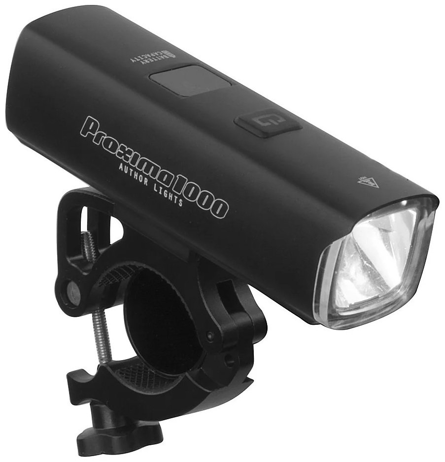 Фонарь Author Proxima 1000 lm / HB 22-38 mm USB Alloy 12 002 371 черный