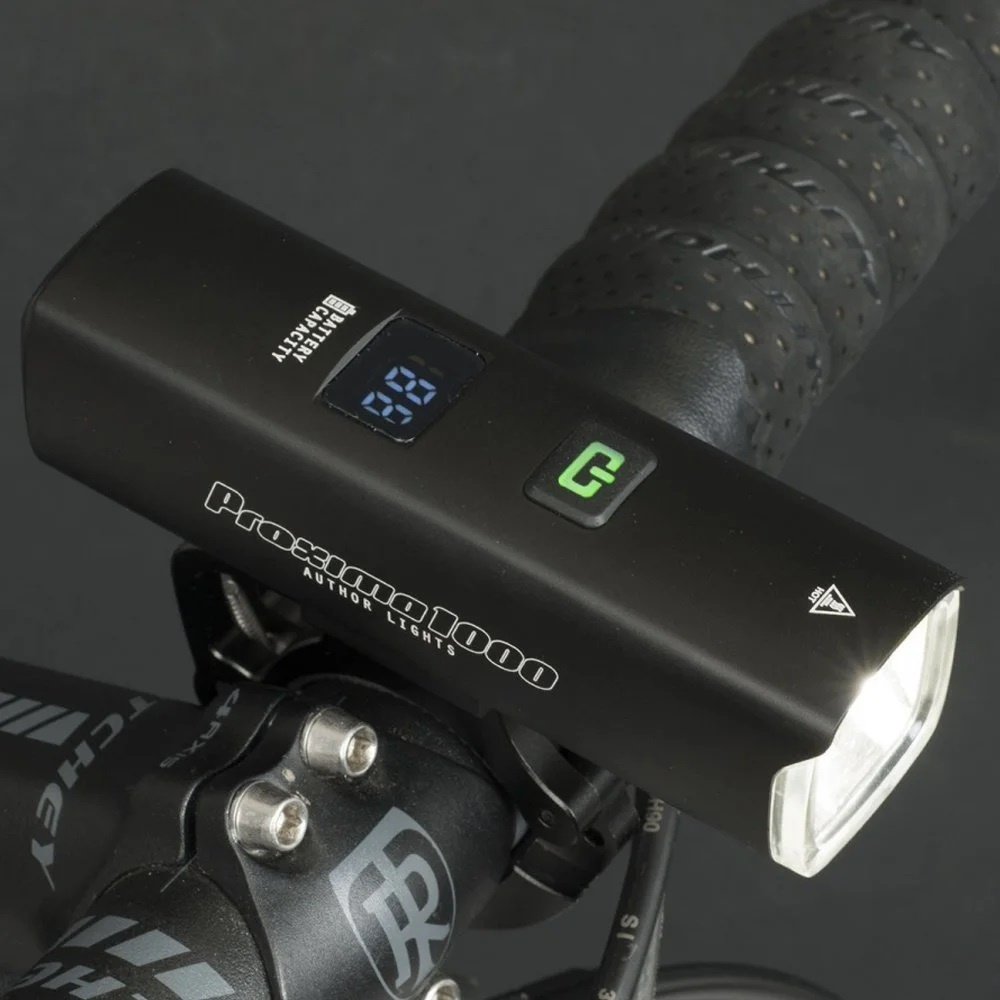 Фонарь Author Proxima 1000 lm / HB 22-38 mm USB Alloy 12 002 371 черный