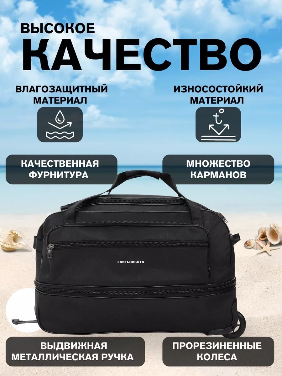 Мини-сумка BUTACANTLOR полиэстер черный купить,NaN