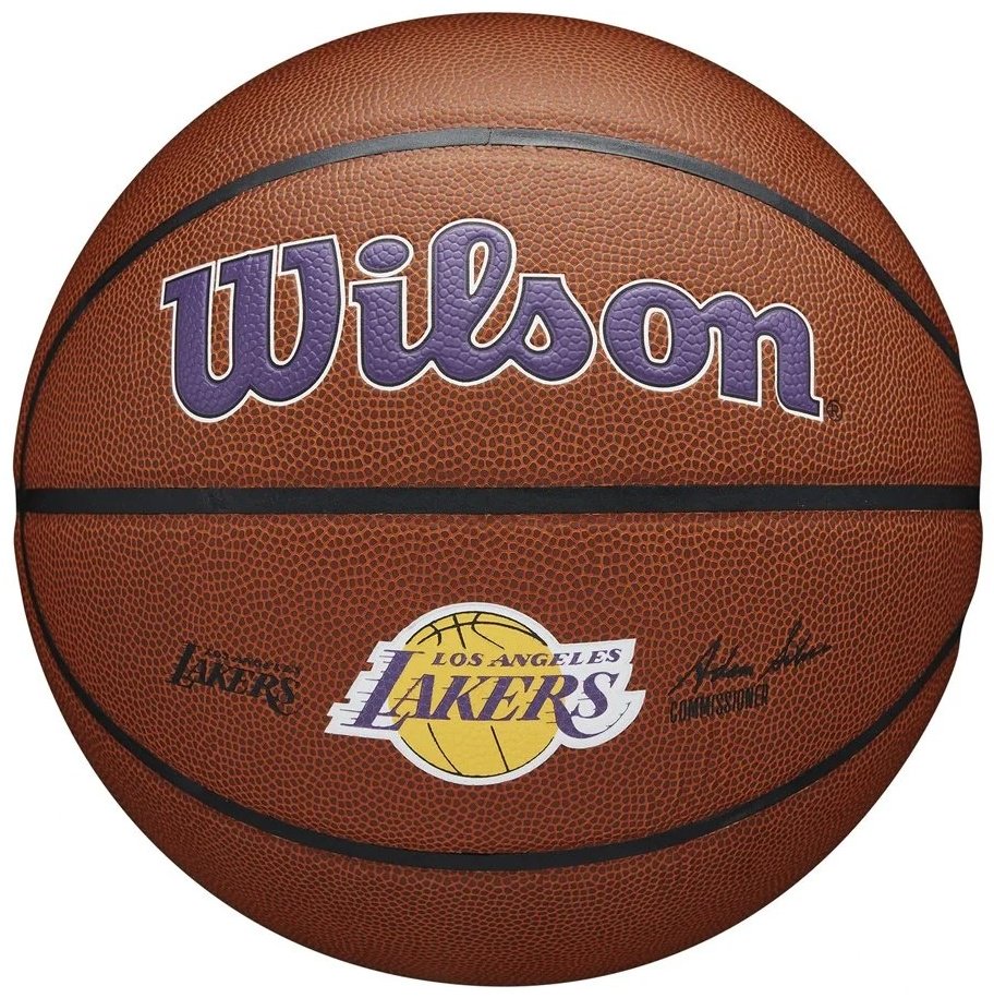Мяч Wilson NBA Team Alliance LA Lakers WTB3100XBLAL для баскетбола размер 7