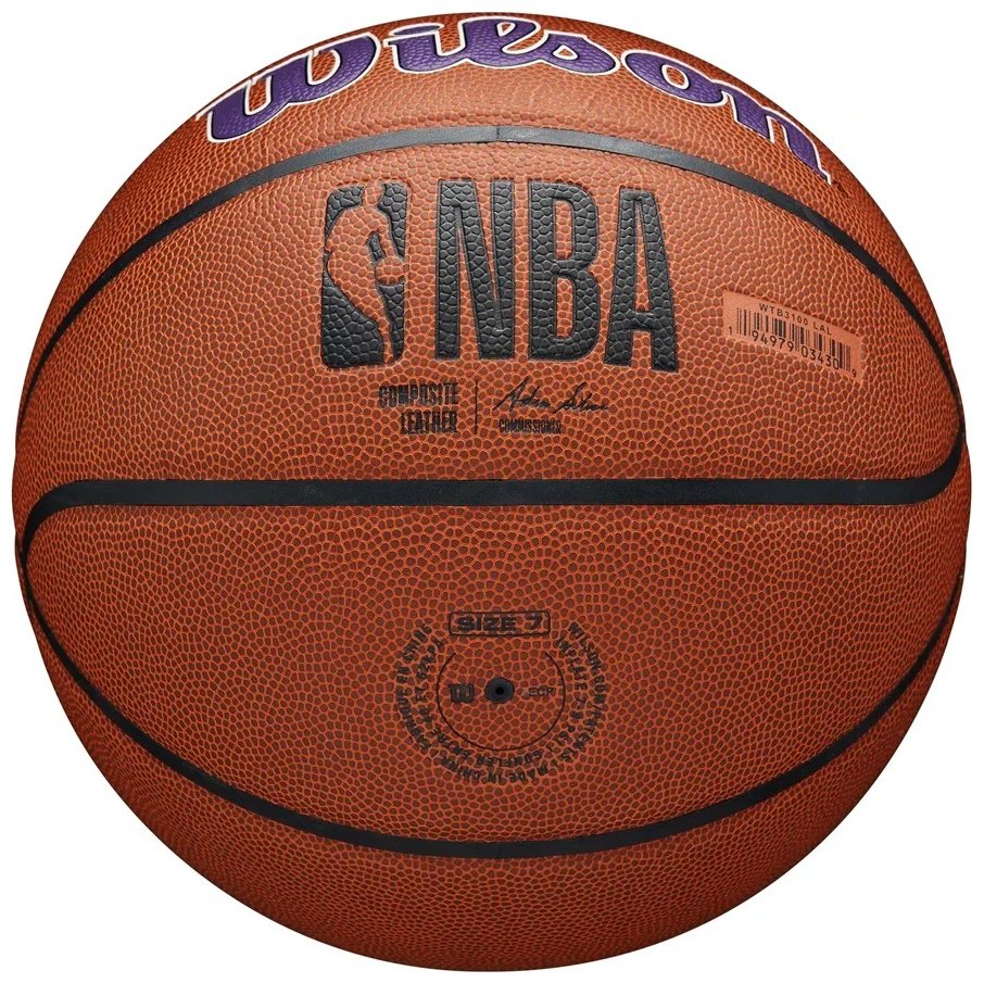 Мяч Wilson NBA Team Alliance LA Lakers WTB3100XBLAL для баскетбола размер 7