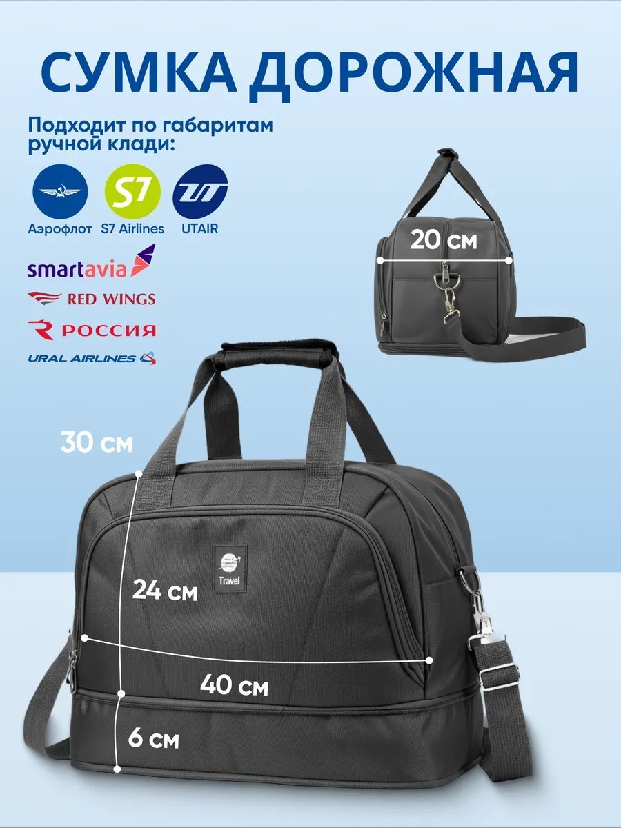 Мини-сумка JOURNEY оксфорд серый купить,NaN