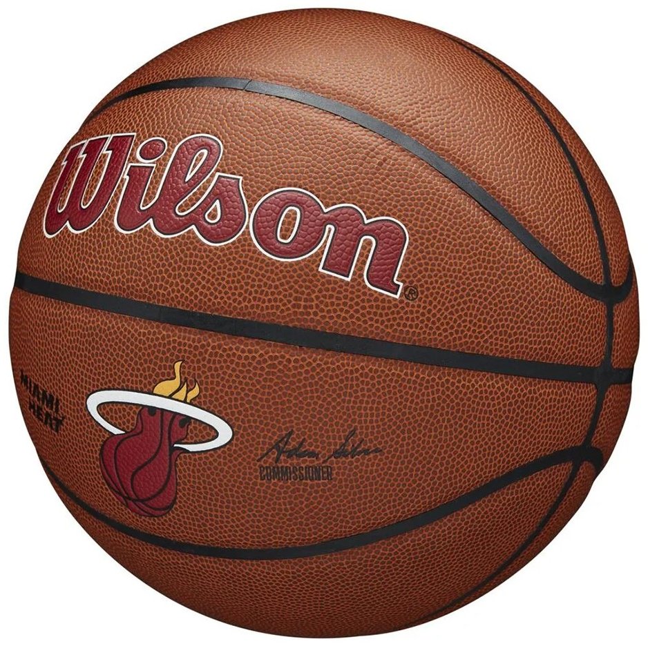 Мяч Wilson NBA Team Alliance Mia Heat WZ4029316XB7 для баскетбола размер 7