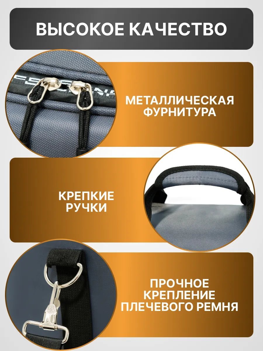 Мини-сумка DINIKMA полиэстер серый купить,NaN