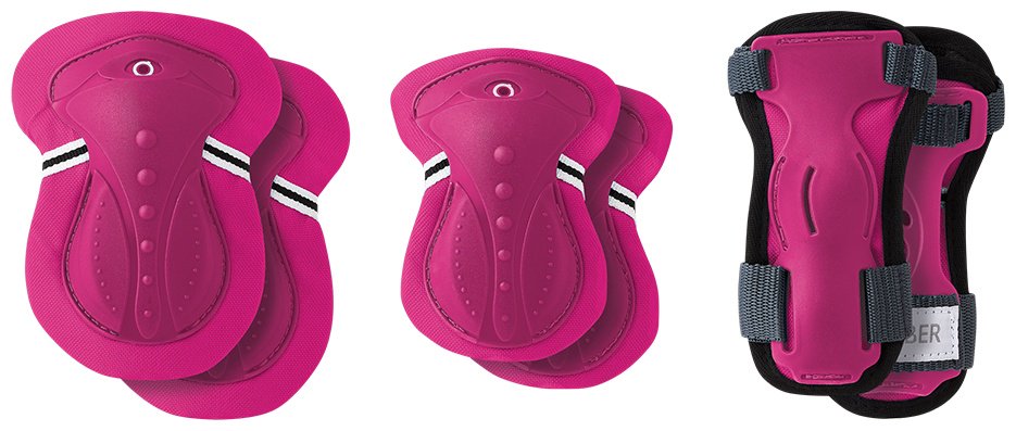 Набор спортивной защиты Globber 540-310 розовый 2XS