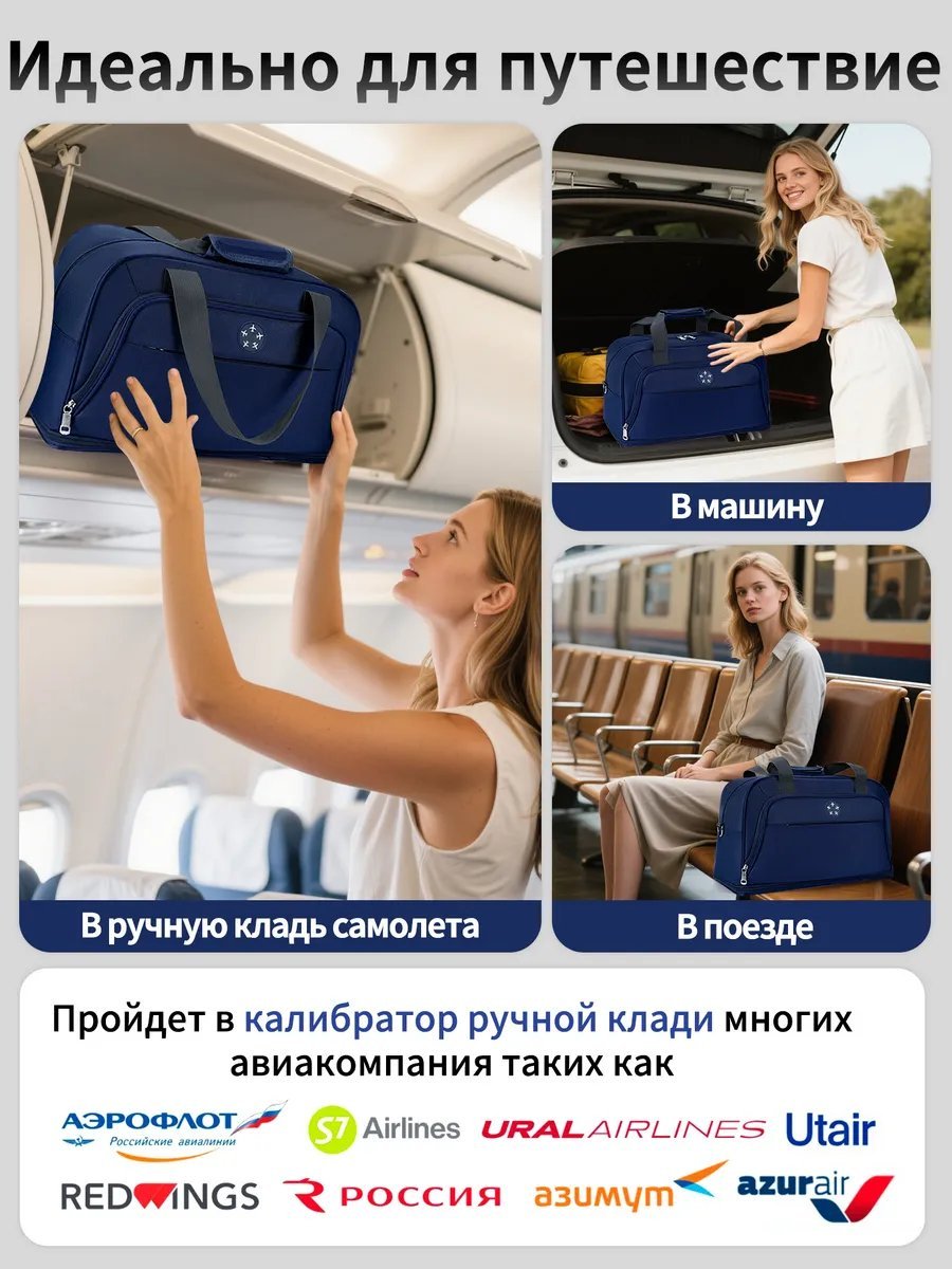 Мини-сумка полиэстер синий купить,NaN