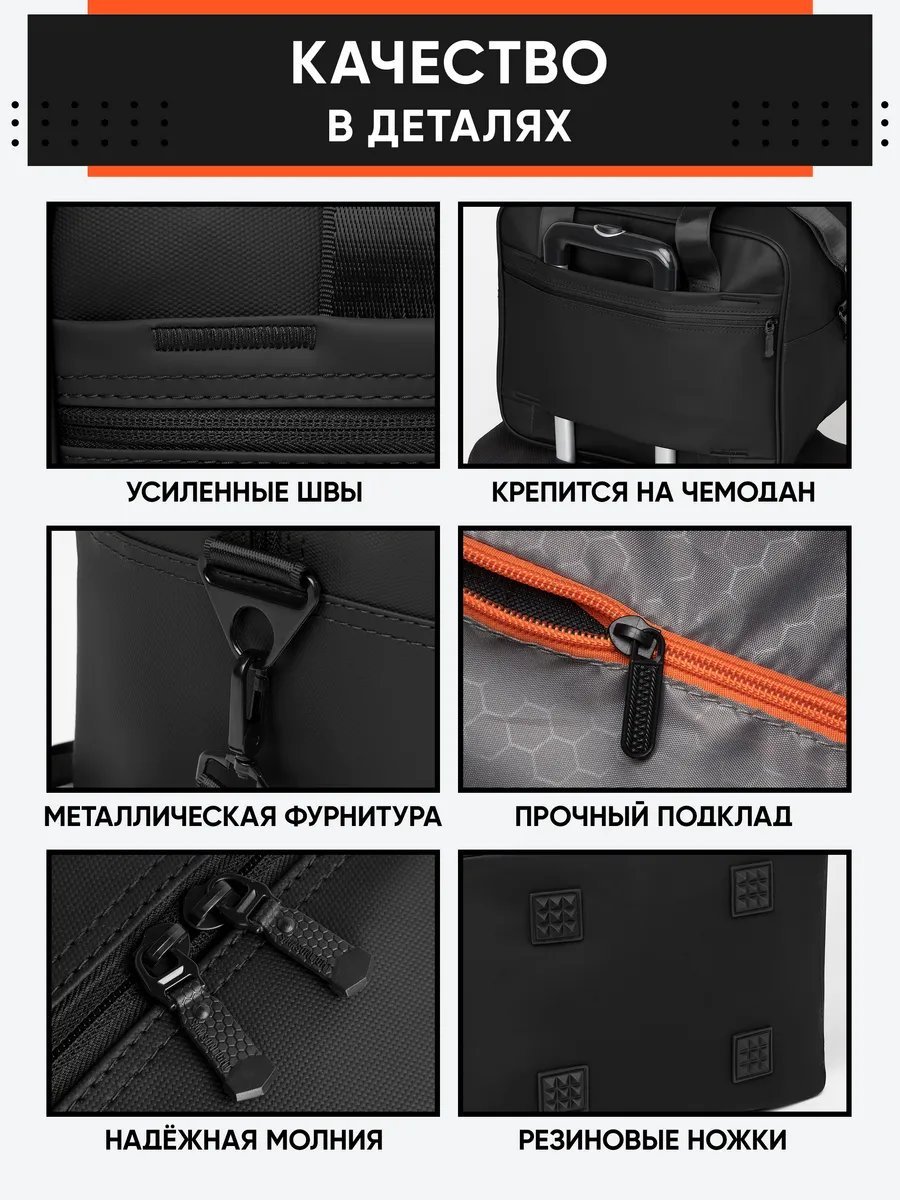 Мини-сумка SAMSONLIGHT полиэстер черный купить,NaN