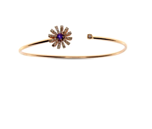 Браслет Damiani Margherita 20076570 розовое золото 18см 5гр купить,2288000