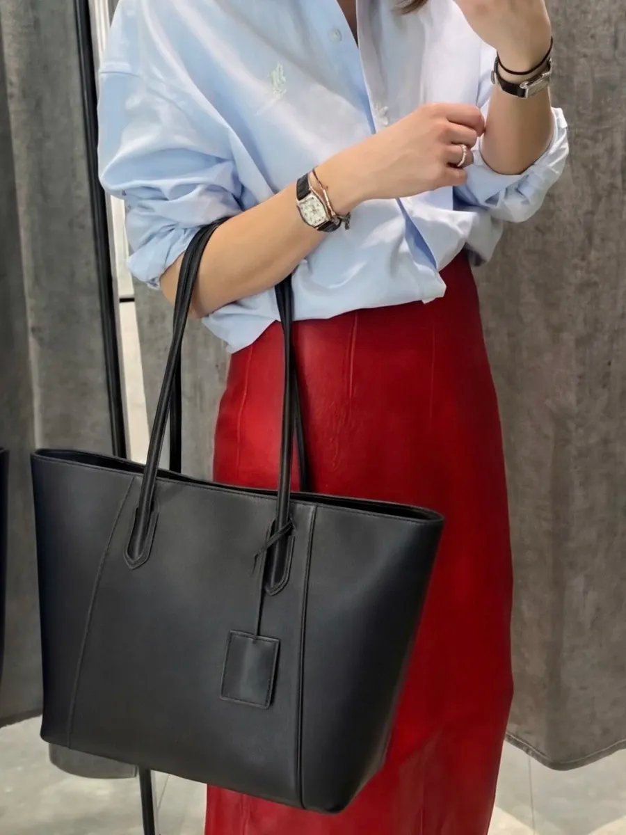 Сумка шоппер 2 BAGS BETTER экокожа черный купить,NaN