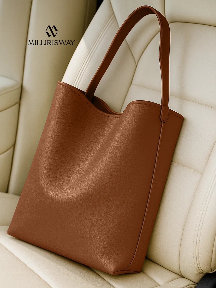 Сумка шоппер MILLIRISWAY экокожа оранжевый купить,NaN