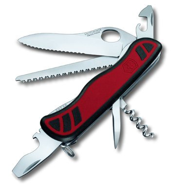 Нож швейцарский Victorinox Forester One-Hand 0.8361.MWCB1 черно-красный