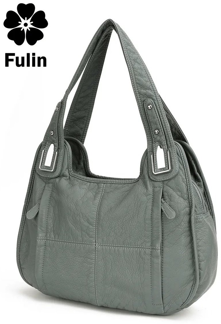 Мини-сумка FULIN экокожа синий купить,NaN