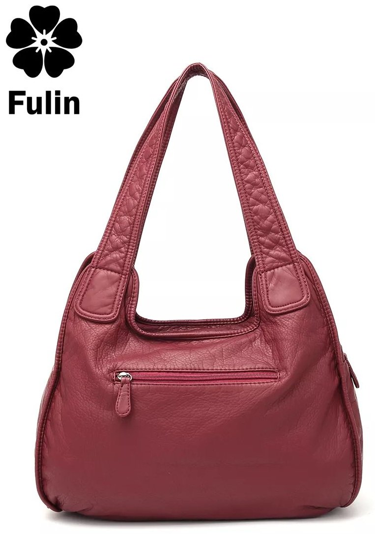 Мини-сумка FULIN экокожа красный купить,NaN