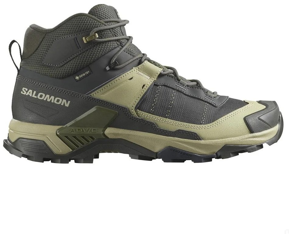 Ботинки Salomon хаки купить,99900