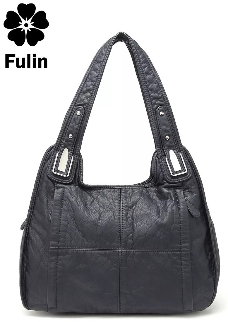 Мини-сумка FULIN экокожа синий купить,NaN
