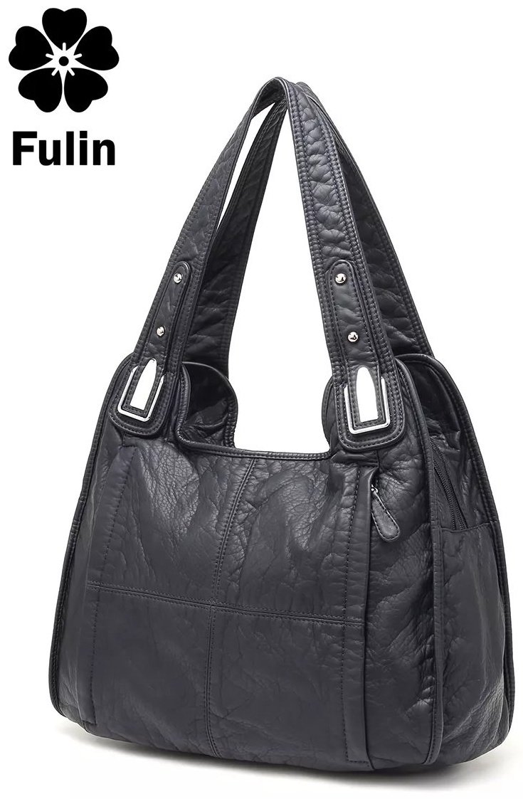 Мини-сумка FULIN экокожа синий купить,NaN