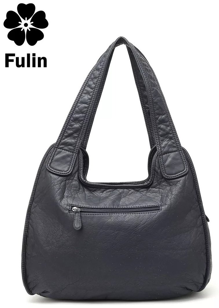 Мини-сумка FULIN экокожа синий купить,NaN