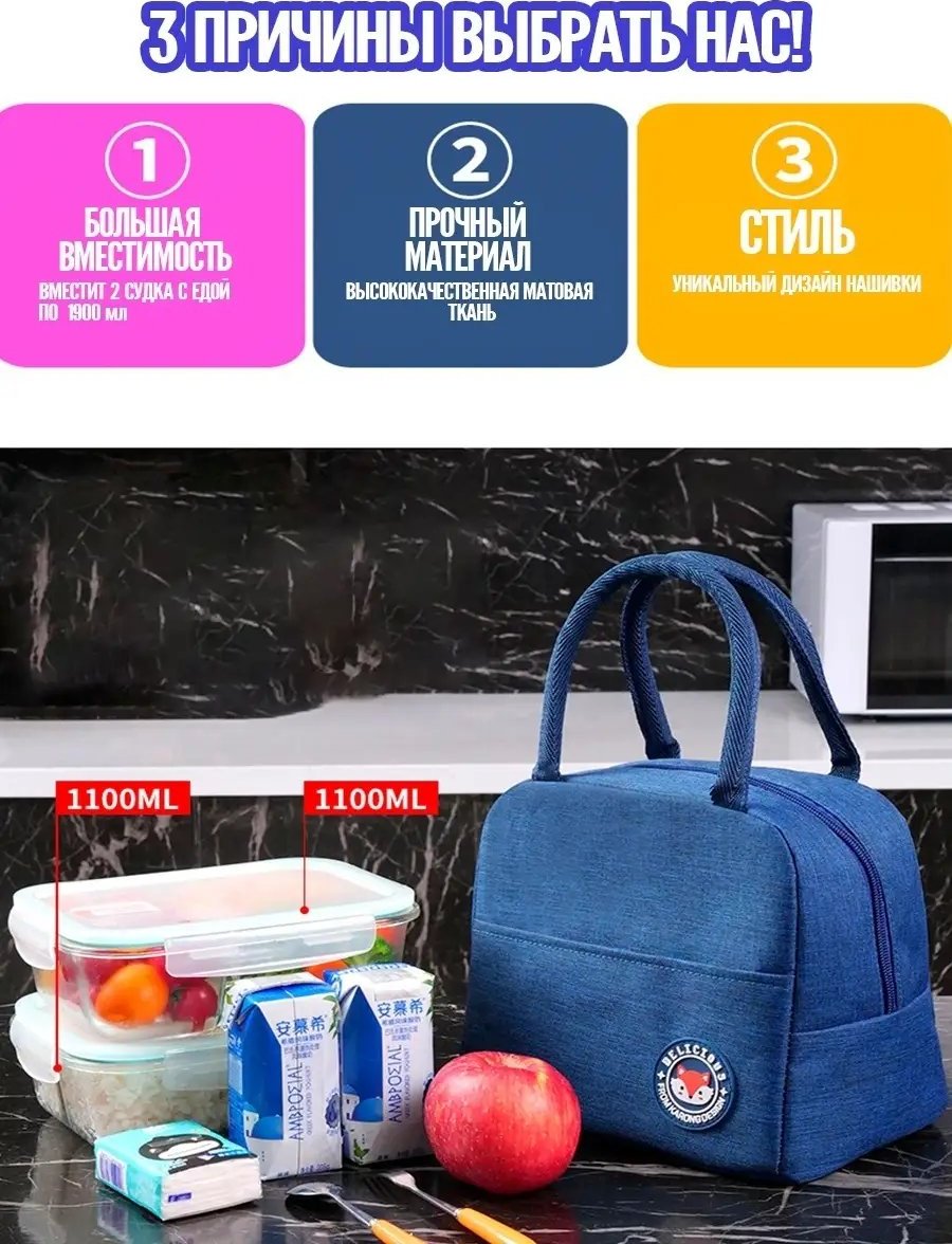 Мини-сумка PHG текстиль синий купить,NaN