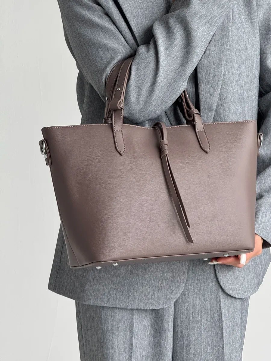 Сумка тоут VIbags искусственная кожа бежевый купить,NaN