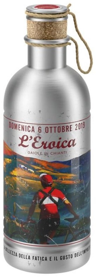 Фляга Elite Eroica 6 Ottobre 2019 0150211 серебристый