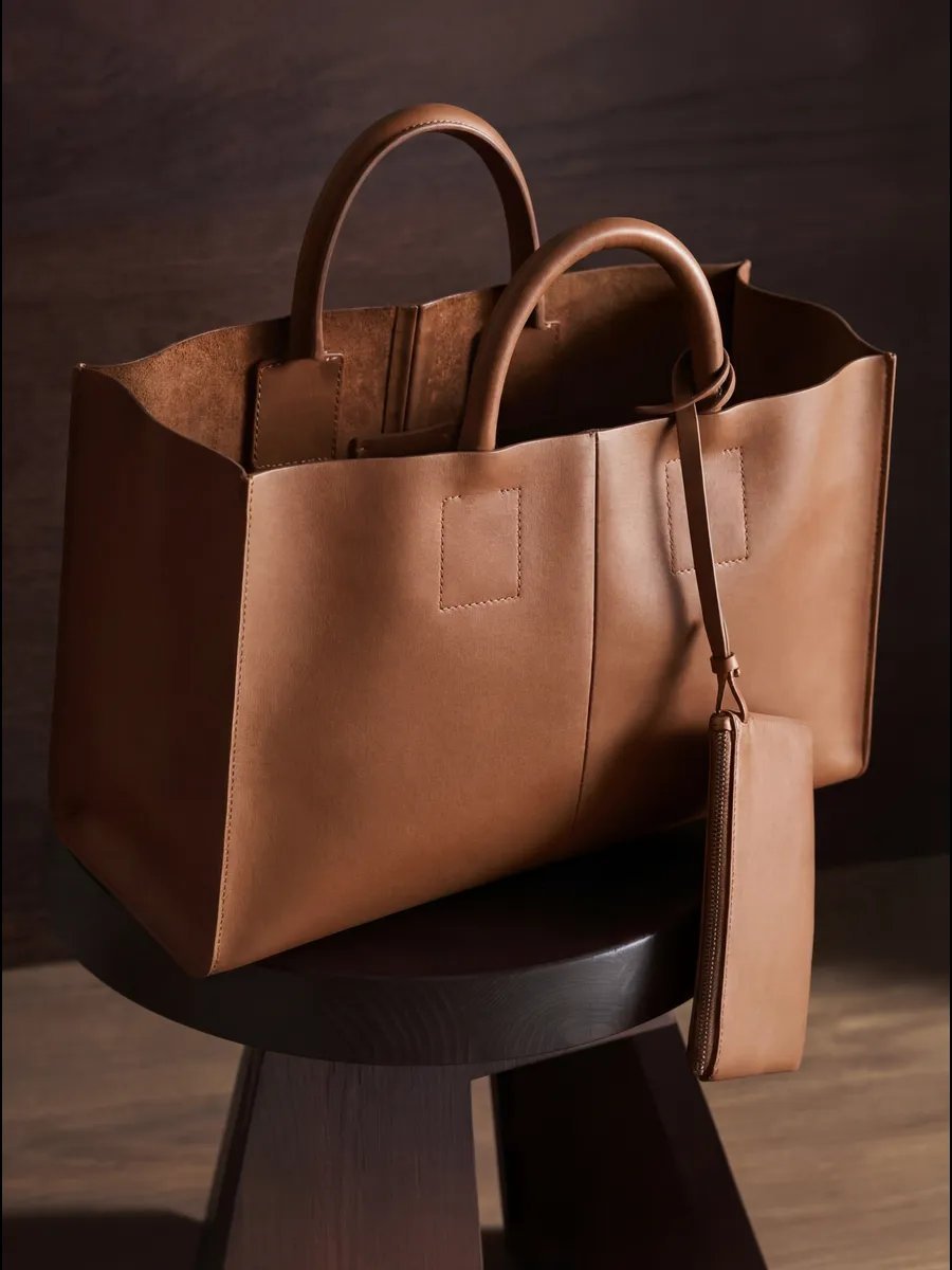 Сумка шоппер 2 BAGS BETTER экокожа коричневый купить,NaN