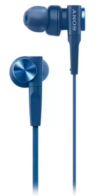 Наушники Sony Extra Bass MDR-XB55AP MDRXB55APL Blue купить,NaN