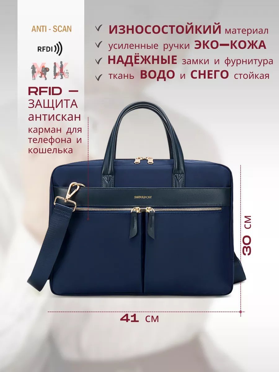 Мини-сумка LaFiSa текстиль синий купить,NaN