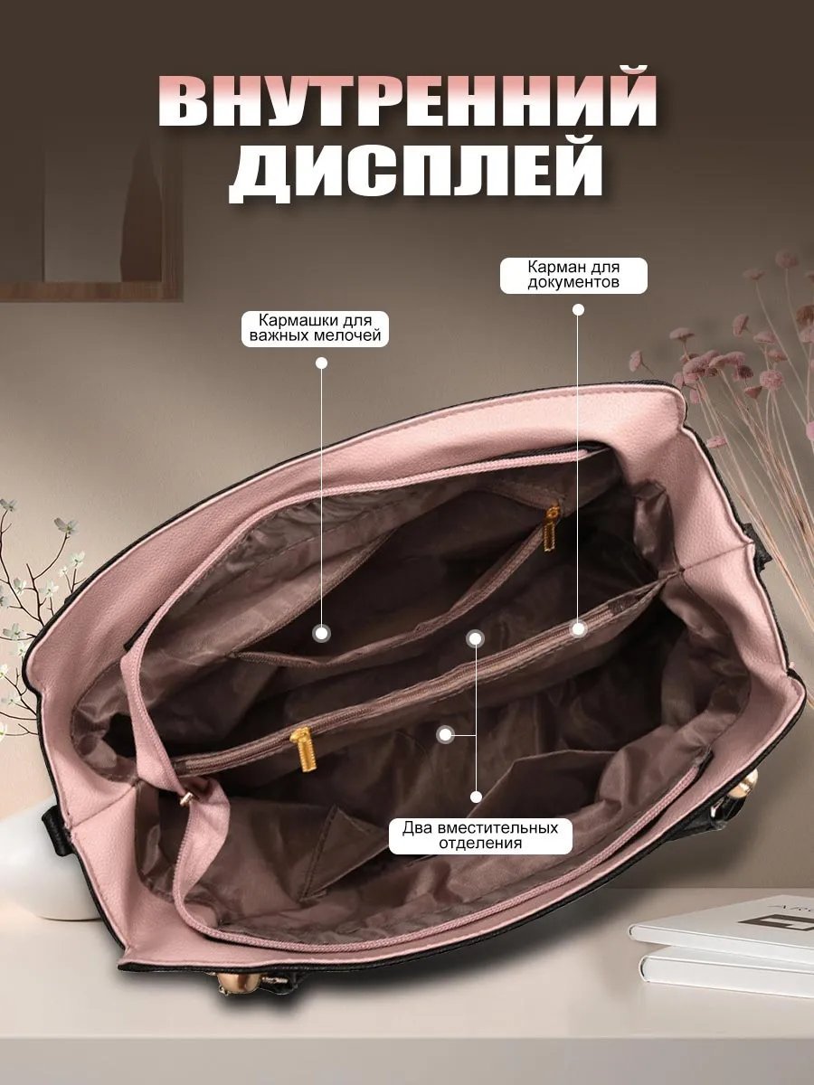 Сумка кросс-боди экокожа черный купить,NaN