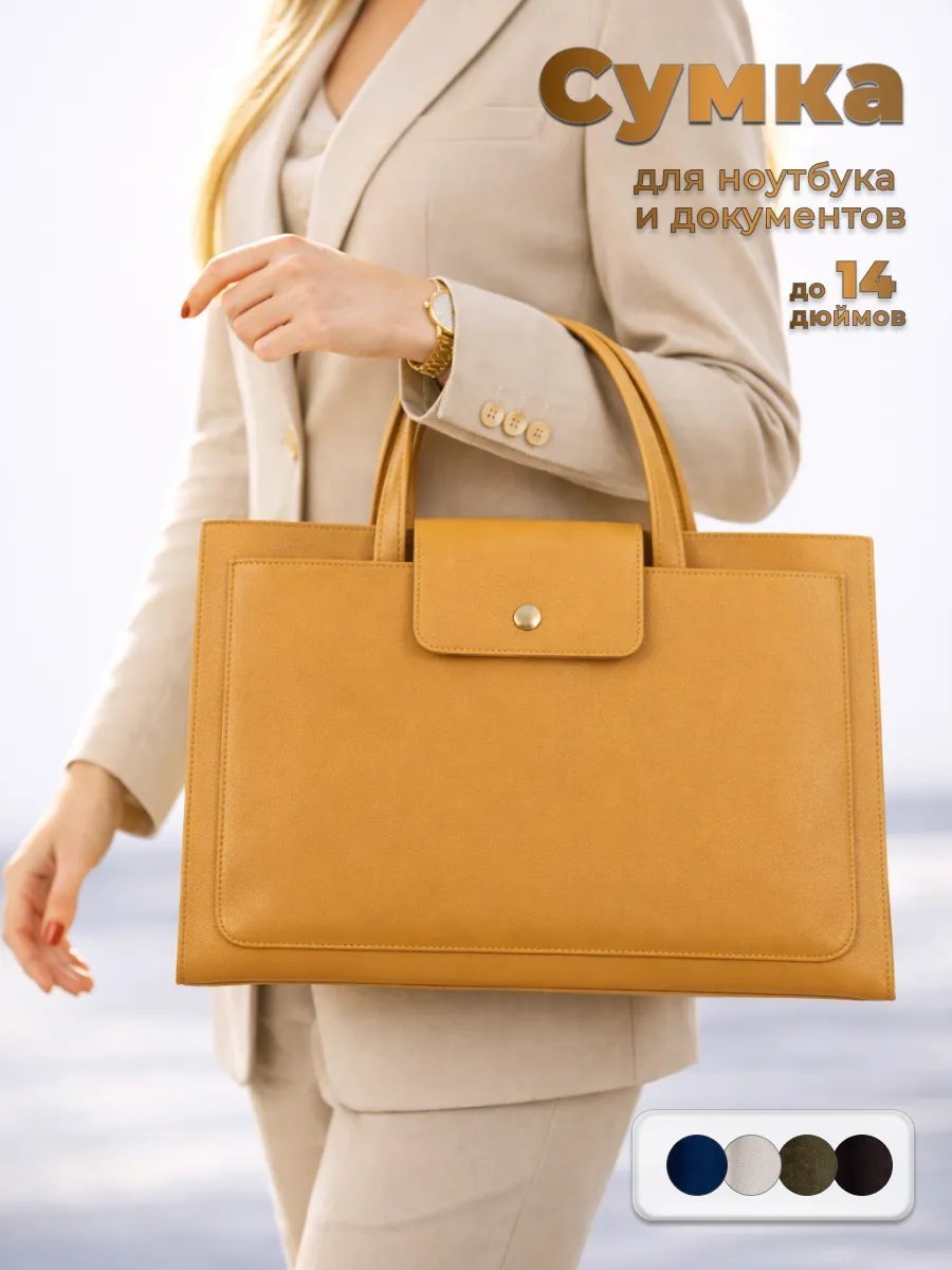Мини-сумка ANBLE экокожа коричневый купить,NaN