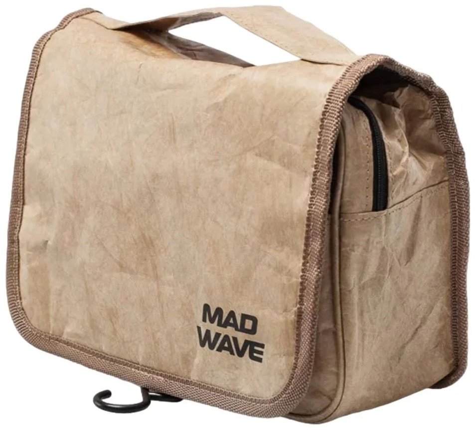 Madwave косметичка полиэстер бежевый 17X23 см
