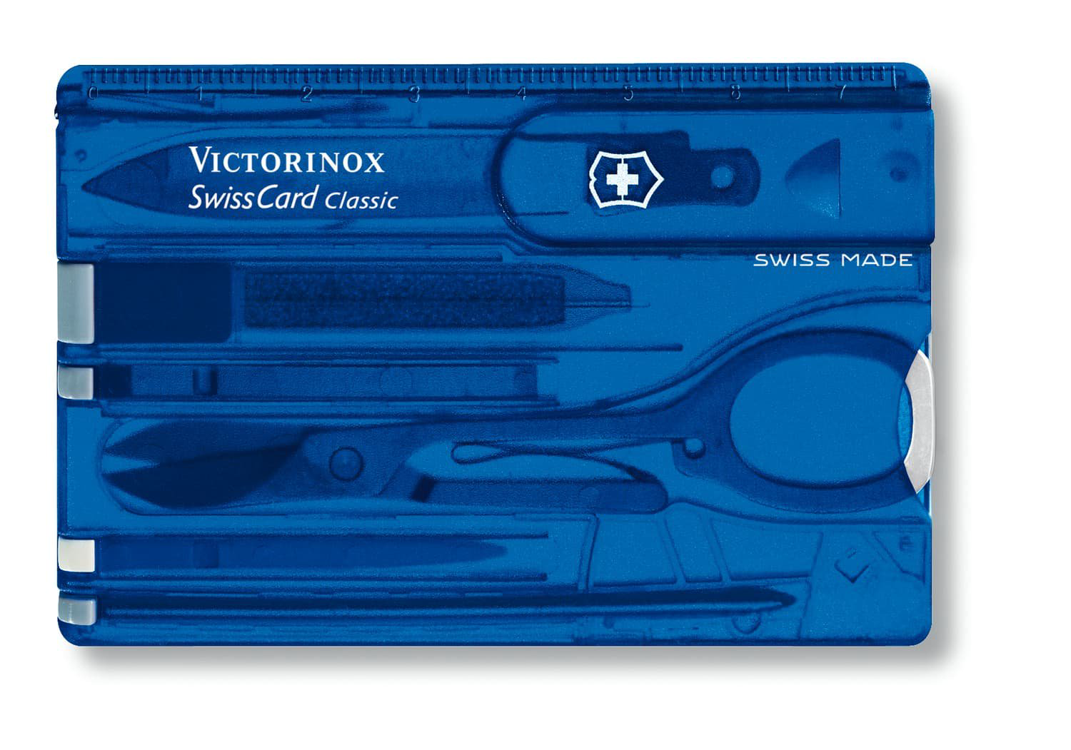 Карта швейцарская Victorinox SwissCard 0.7122.T2 синяя