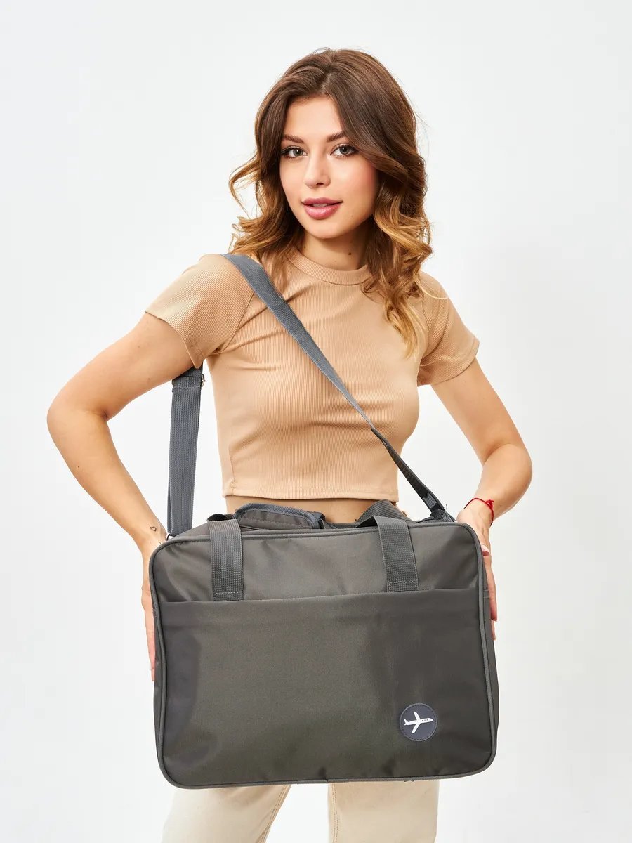 Мини-сумка minimall полиэстер серый купить,NaN