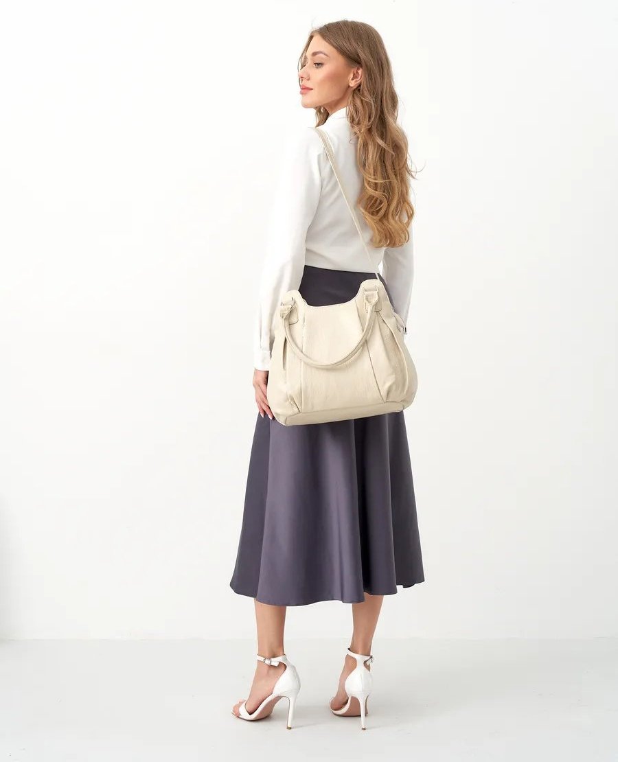 Сумка шоппер ICONIC BAGS искусственная кожа желтый купить,NaN