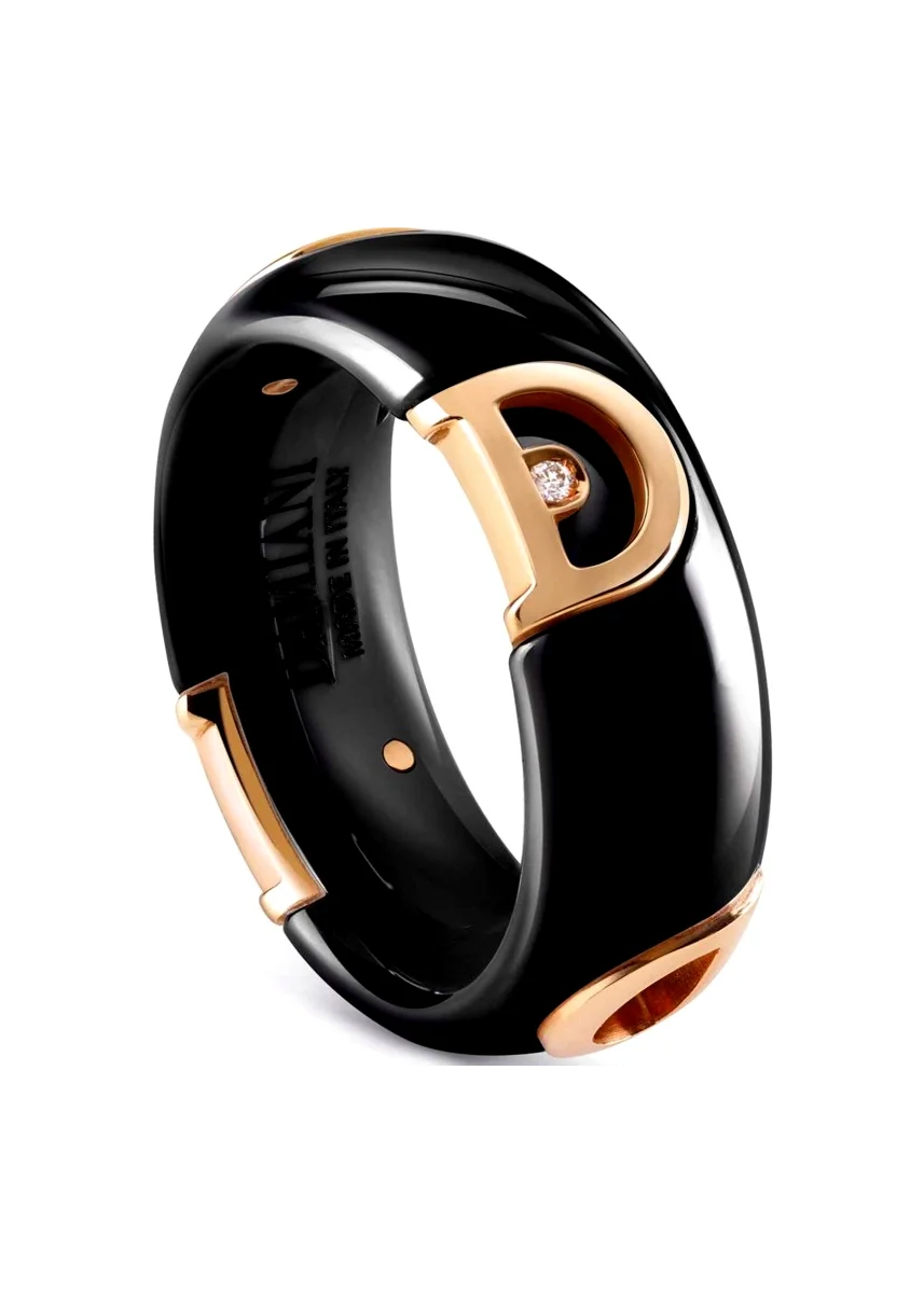 Кольцо Damiani D.Icon 20087246 розовое золото 18р 1.6гр купить,NaN