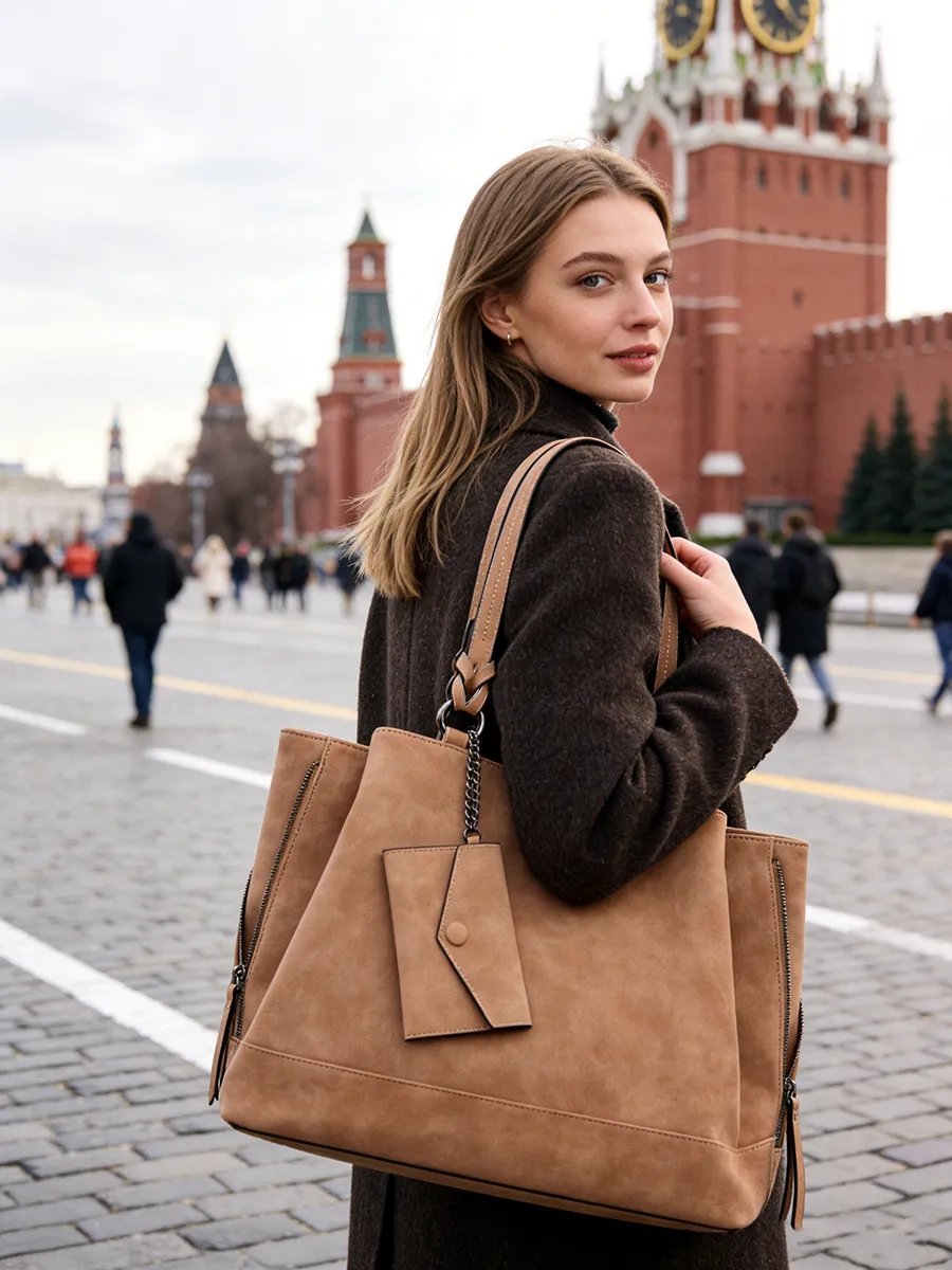Мини-сумка BIANCA RINA нейлон оранжевый купить,NaN