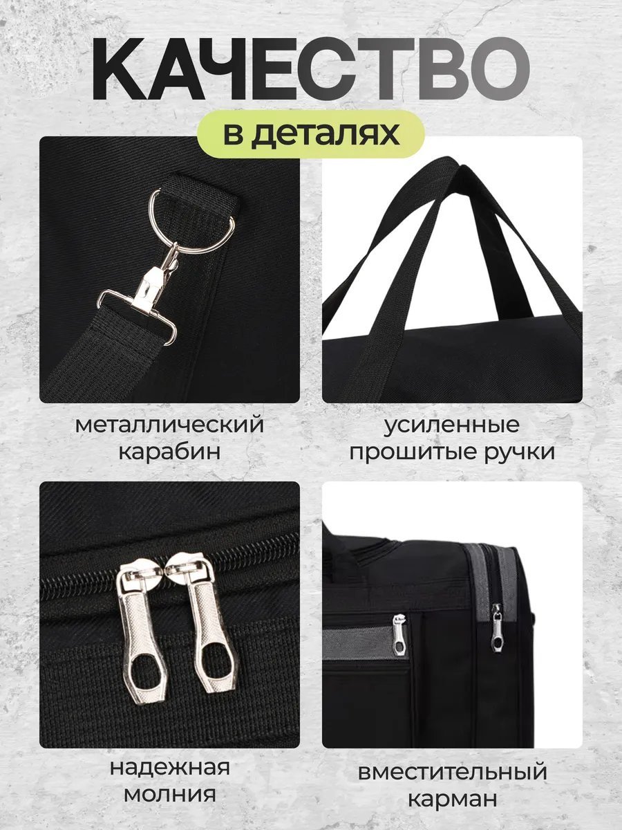 Мини-сумка Mior оксфорд черный