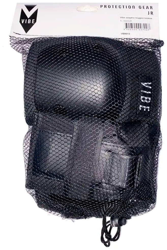 Набор спортивной защиты Vibe Protection, VB9912 черный S
