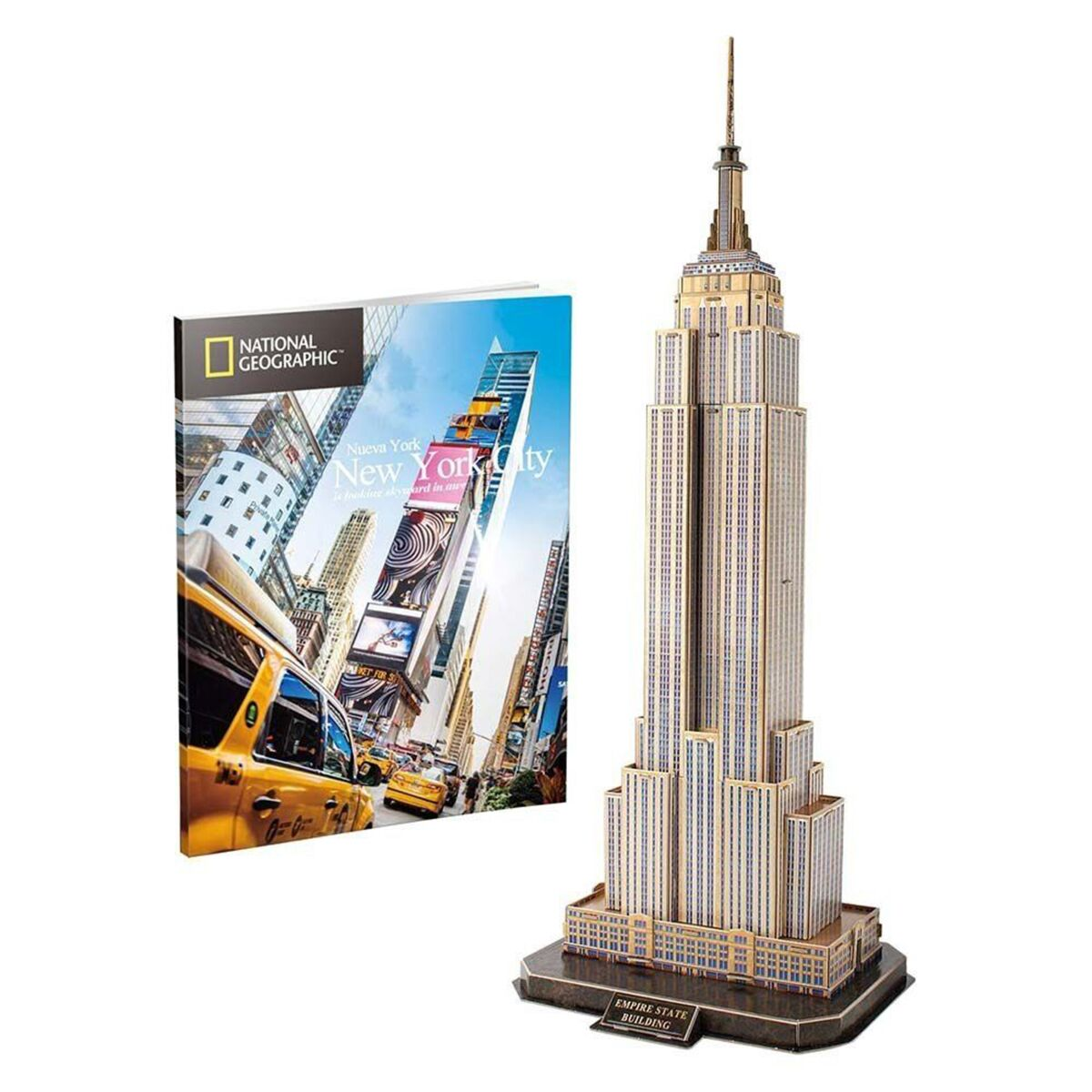 Пазлы CubicFun National Geographic Эмпайр Стэйт Билдинг 66 элементов купить,NaN