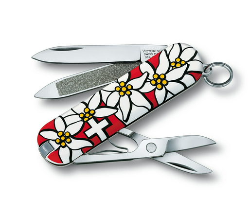 Нож швейцарский Victorinox Classic Edelweiss 0.6203.840B1 цветной